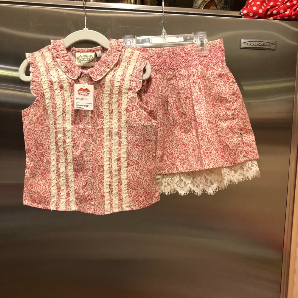 NWT English Roses Liberty Print Set